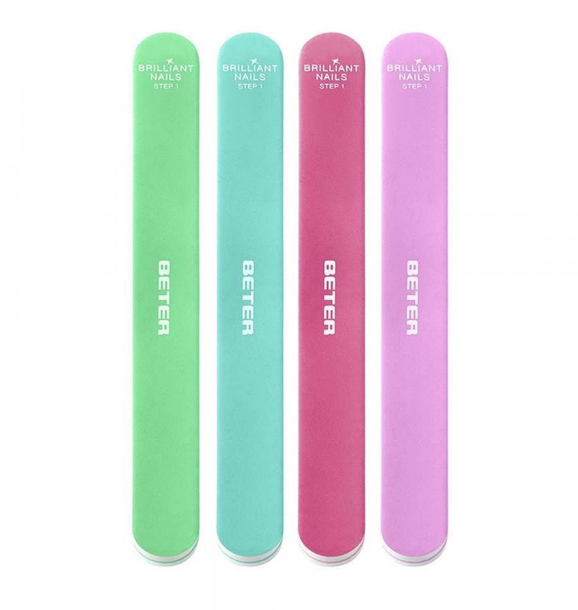 Professional nail buffer, 2 steps