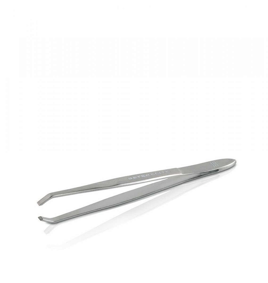 Satin finish crab point tweezers