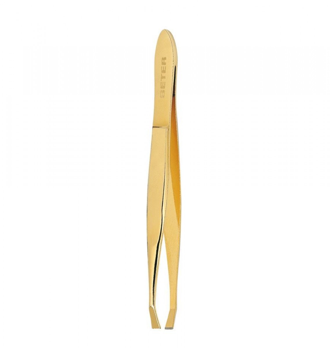 Gilded, crab tip tweezers