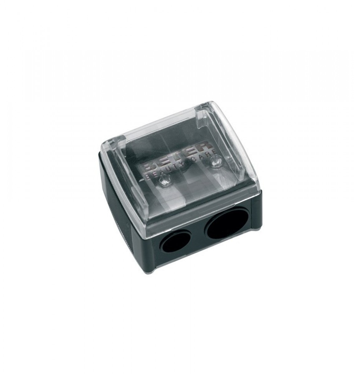 Double cosmetic pencil sharpener