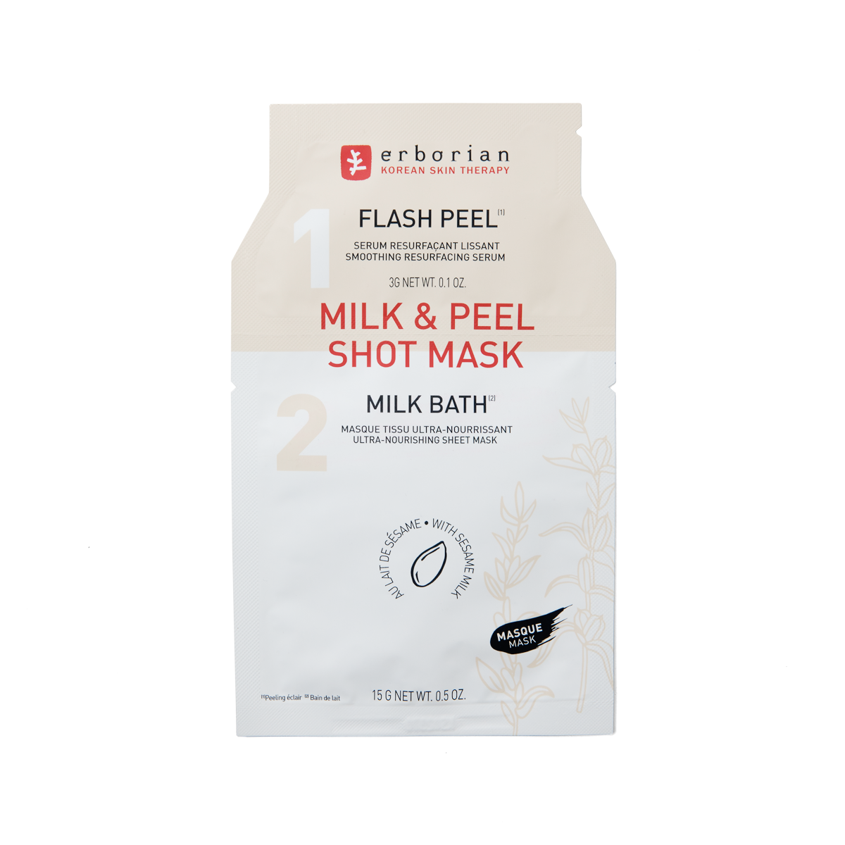 Milk and Peel Shot Mask