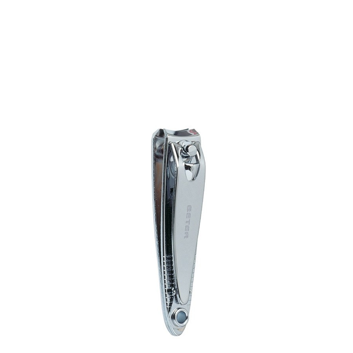 Chromeplated manicure, curved point
