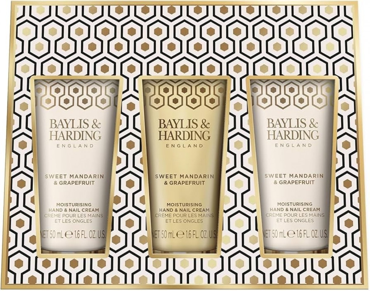 Baylis & Harding Sweet Mandarin & Grapefruit Indulgent Hand Trio Gift Set