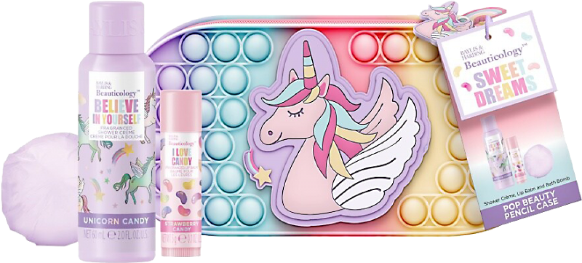 Baylis & Harding Beauticology Candy Pop Beauty Pencil Case Gift Set