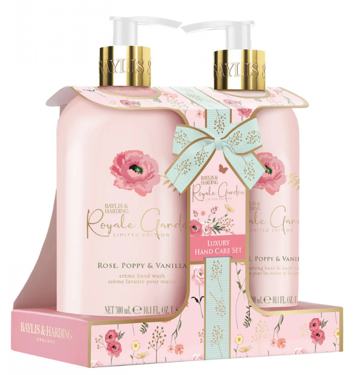 Baylis & Harding Royale Garden Rose, Poppy & Vanilla Luxury Hand Care Gift Set