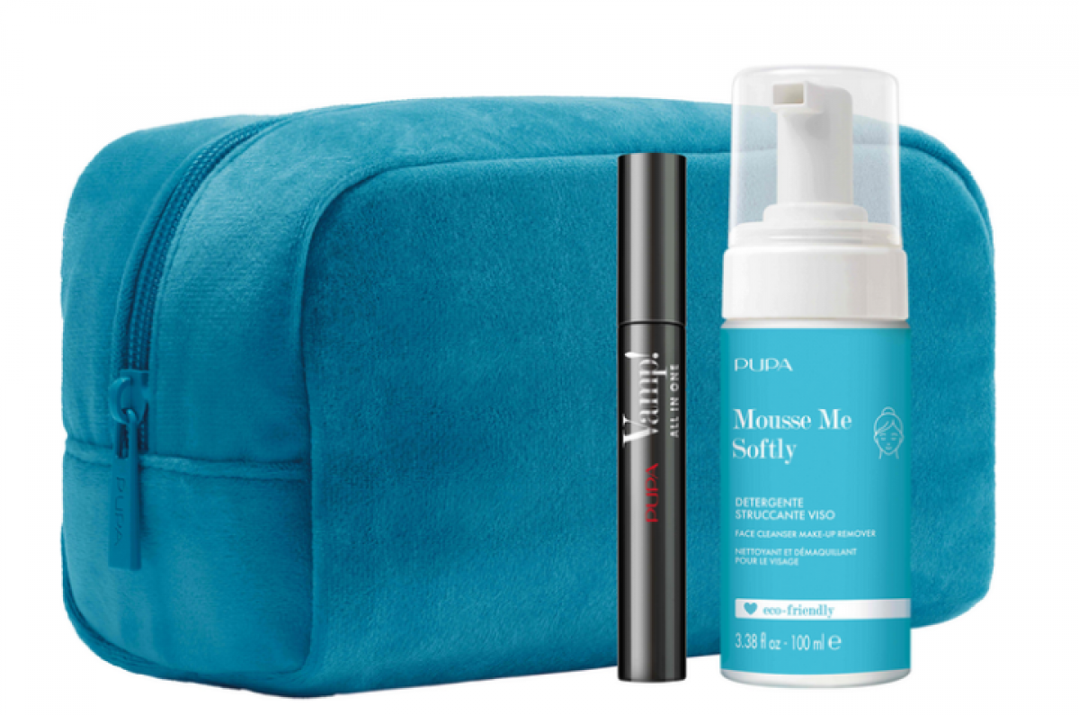 Pupa Pochette Mascara Vamp! All In One + Mousse Me Softly 100 ml