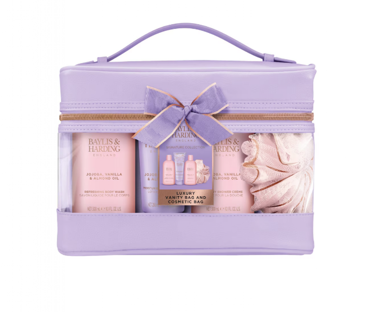 Baylis & Harding   Jojoba, Vanilla & Almond Oil Luxury Vanity Bag Gift Set