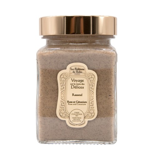 Rassoul Rose And Geranium Lava Clay