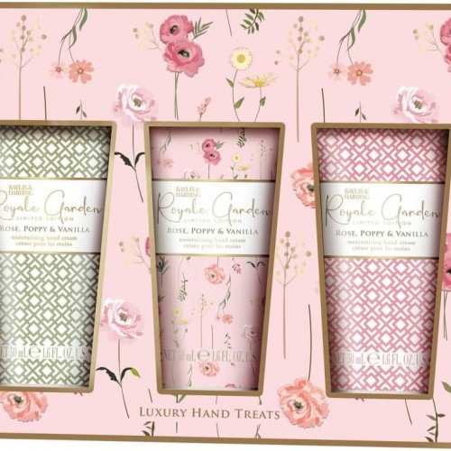 Baylis & Harding Royale Garden Rose, Poppy & Vanilla Luxury Hand Treats Gift Set