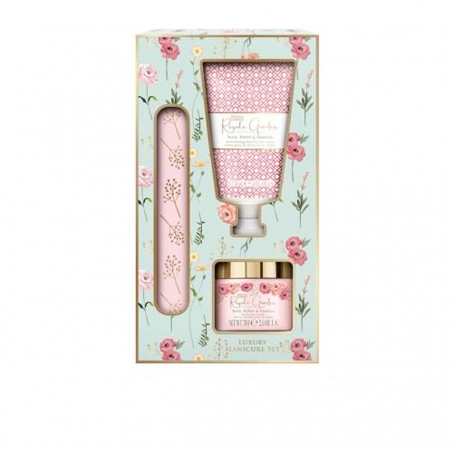 Baylis & Harding Royale Garden Rose, Poppy & Vanilla Luxury Manicure Gift Set