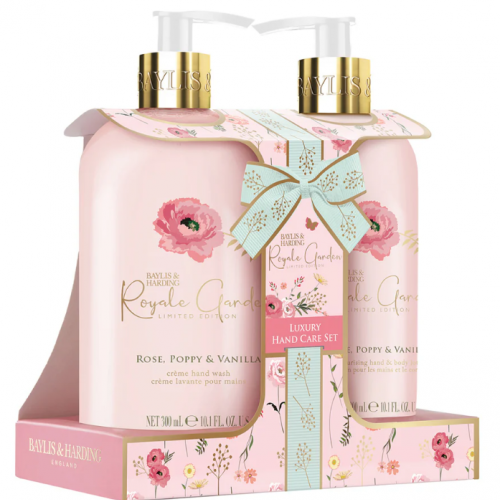 Baylis & Harding Royale Garden Rose, Poppy & Vanilla Luxury Hand Care Gift Set